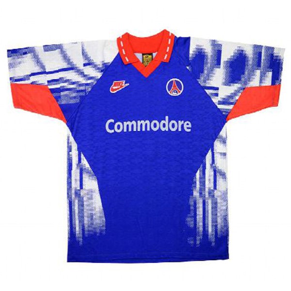 Tailandia Camiseta Paris Saint Germain 2ª Kit Retro 1992 1993 Azul
